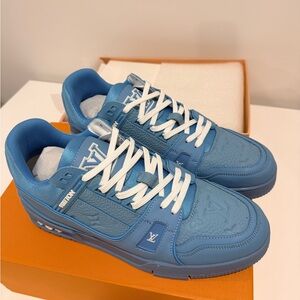 Louis Vuitton Light Blue Men's Sneakers